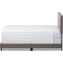 zanab gray queen bed   