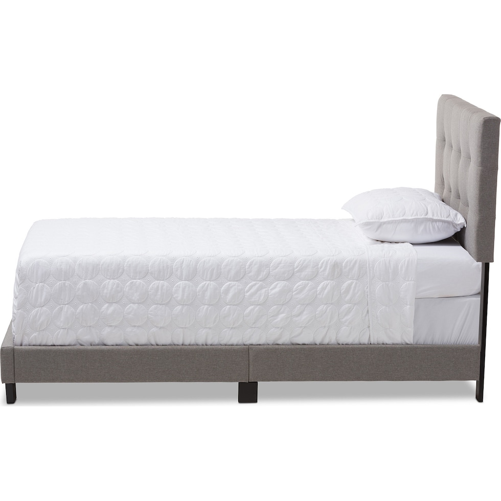 zanab gray twin bed   