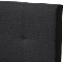 zanab gray twin bed   