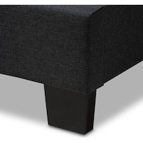 zanab gray twin bed   
