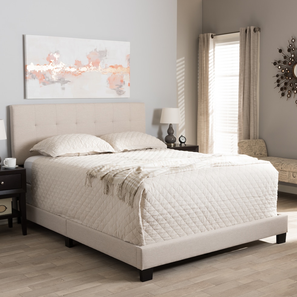 zanab neutral king bed   