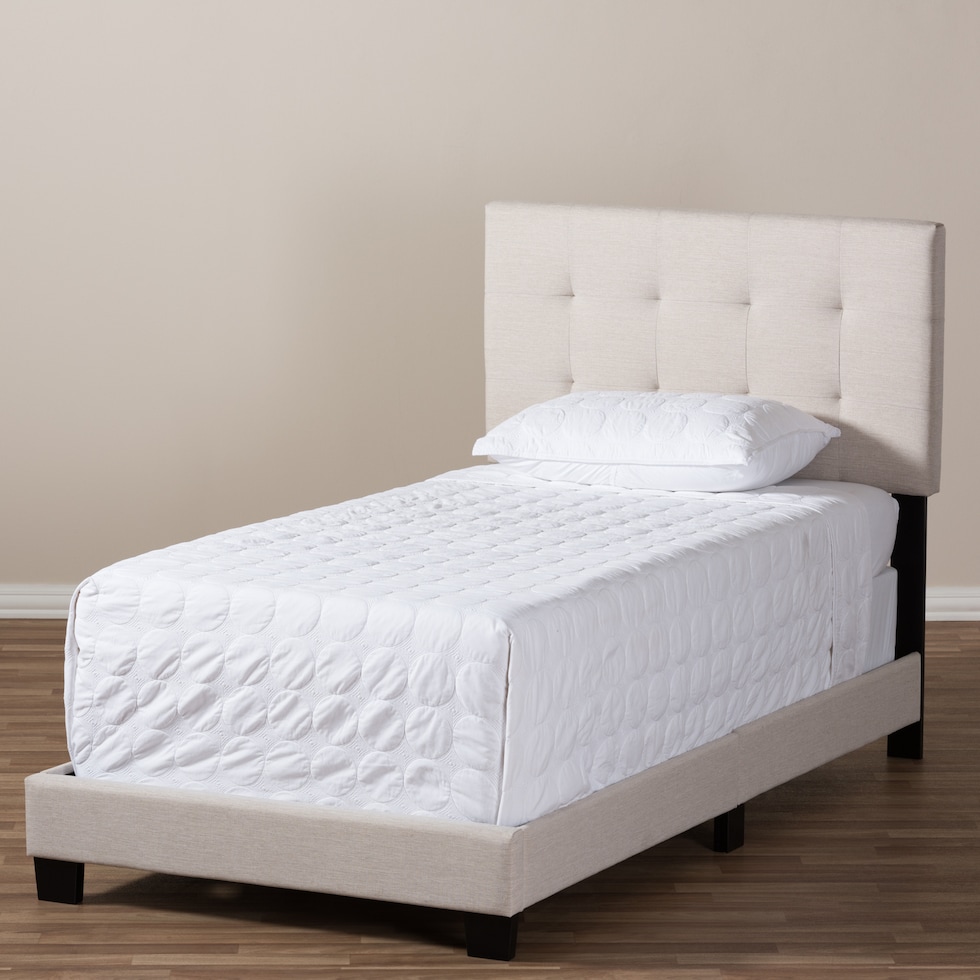 zanab neutral twin bed   