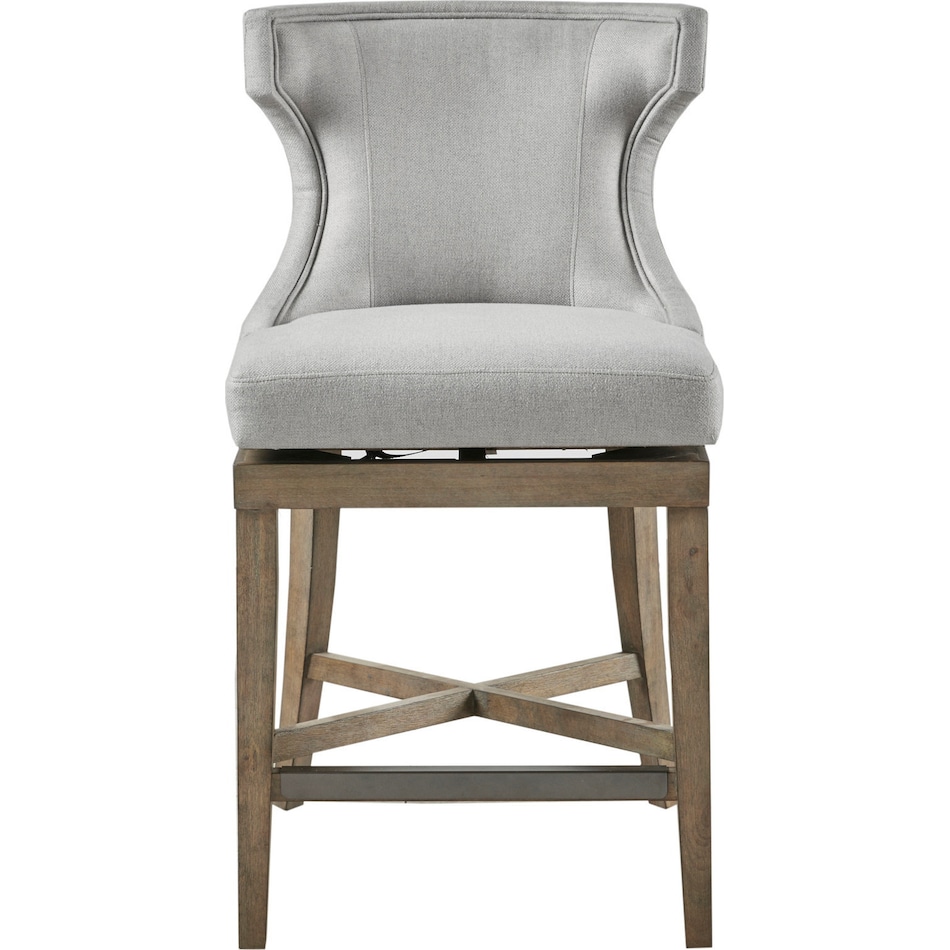 zander gray counter height stool   