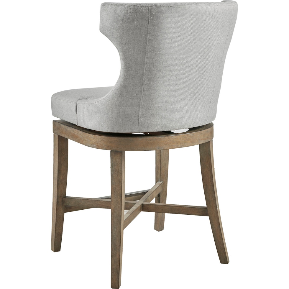 zander gray counter height stool   