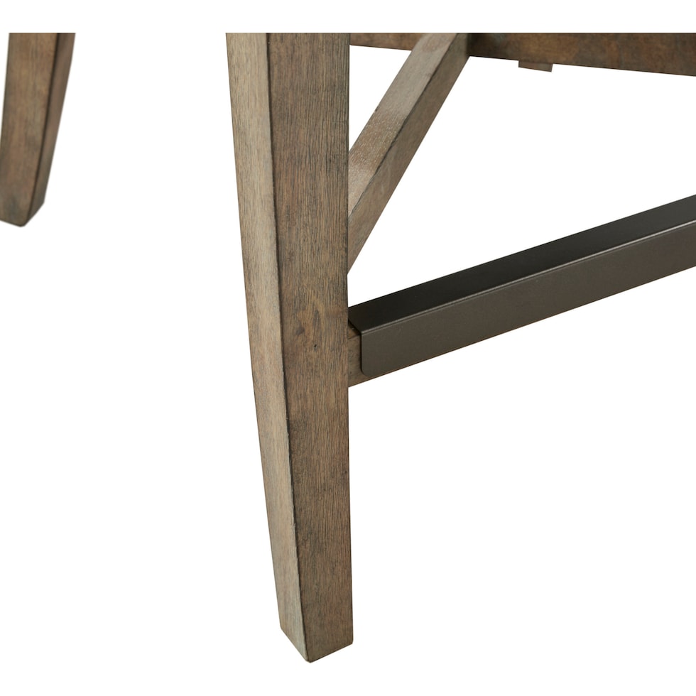 zander gray counter height stool   