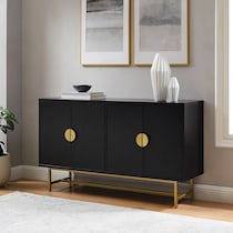 zane black sideboard   