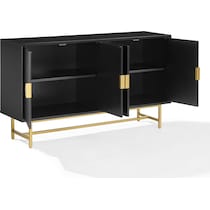 zane black sideboard   