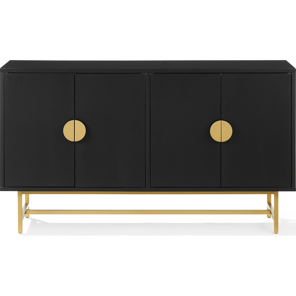 zane black sideboard   