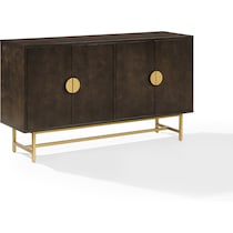 zane dark brown sideboard   