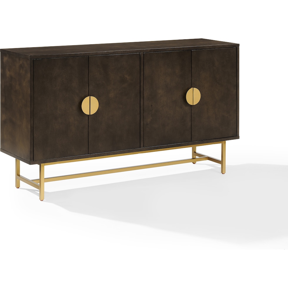 zane dark brown sideboard   