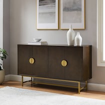 zane dark brown sideboard   