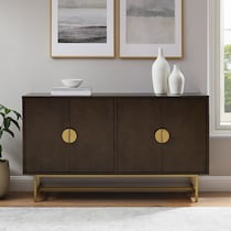 zane dark brown sideboard   
