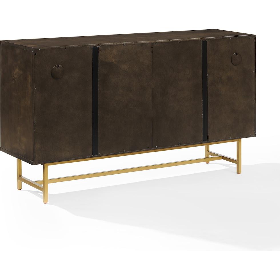 zane dark brown sideboard   