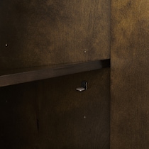 zane dark brown sideboard   