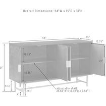 zane dark brown sideboard   