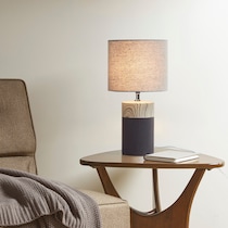 zanita black table lamp   