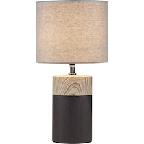 zanita black table lamp   