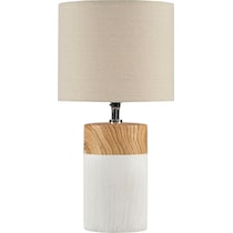 zanita white table lamp   