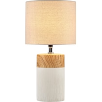 zanita white table lamp   