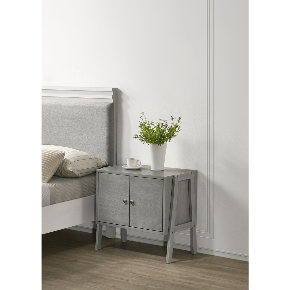 zara gray cabinet   