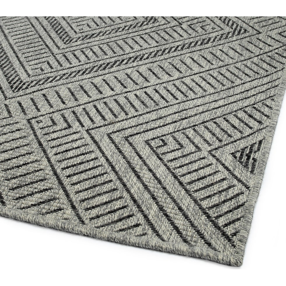 zaragoza gray outdoor area rug   