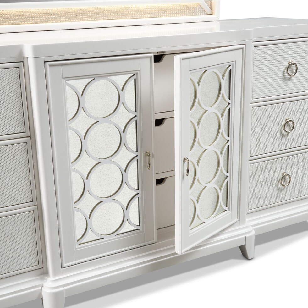 zarah white  pc king bedroom   
