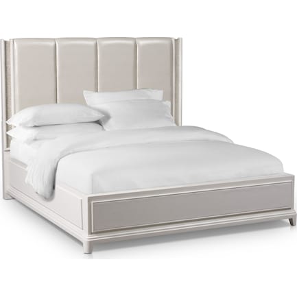 Zarah Upholstered King Bed