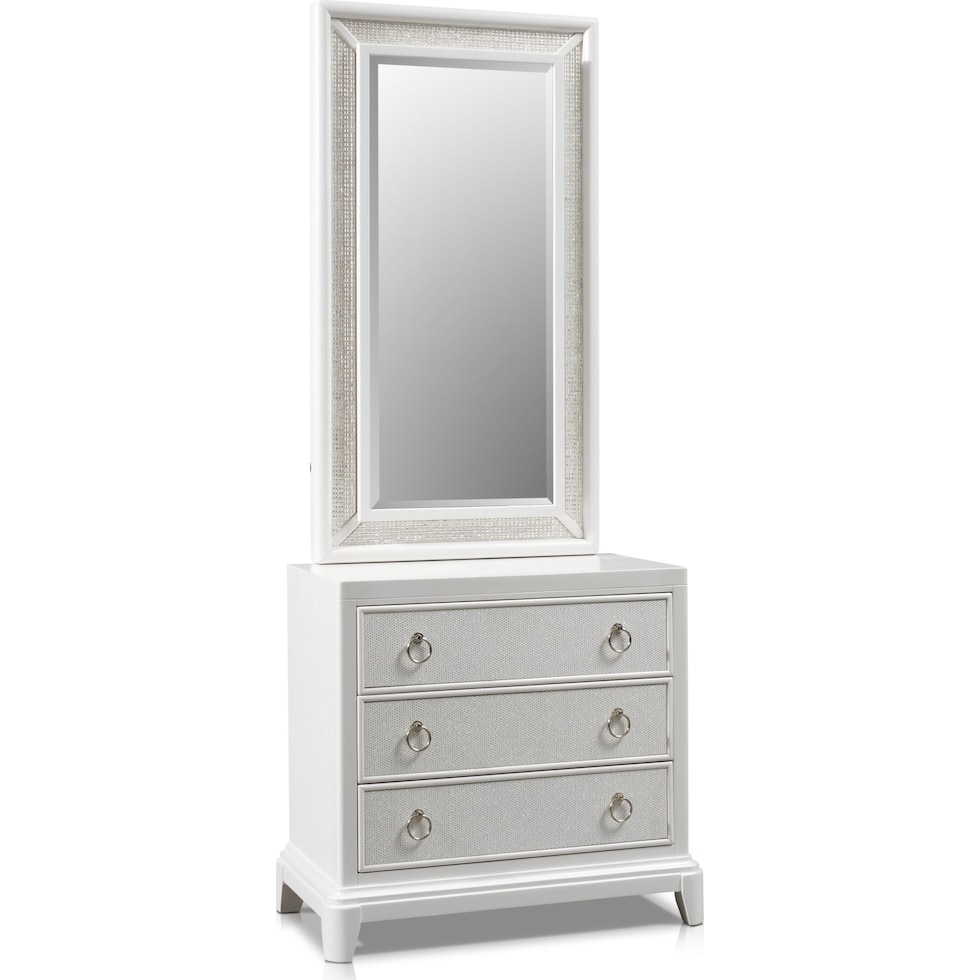 zarah white nightstand   