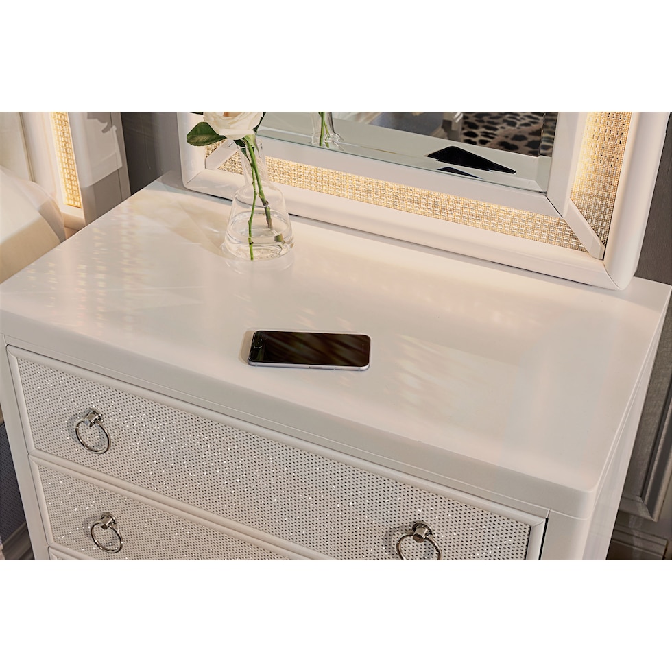 zarah white nightstand   