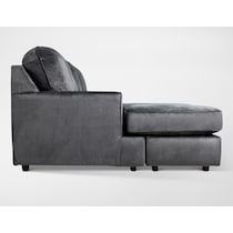 zaya gray sectional   
