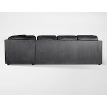 zaya gray sectional   
