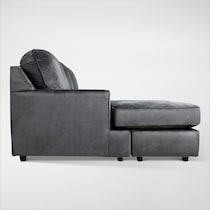 zaya gray sectional   