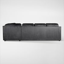 zaya gray sectional   