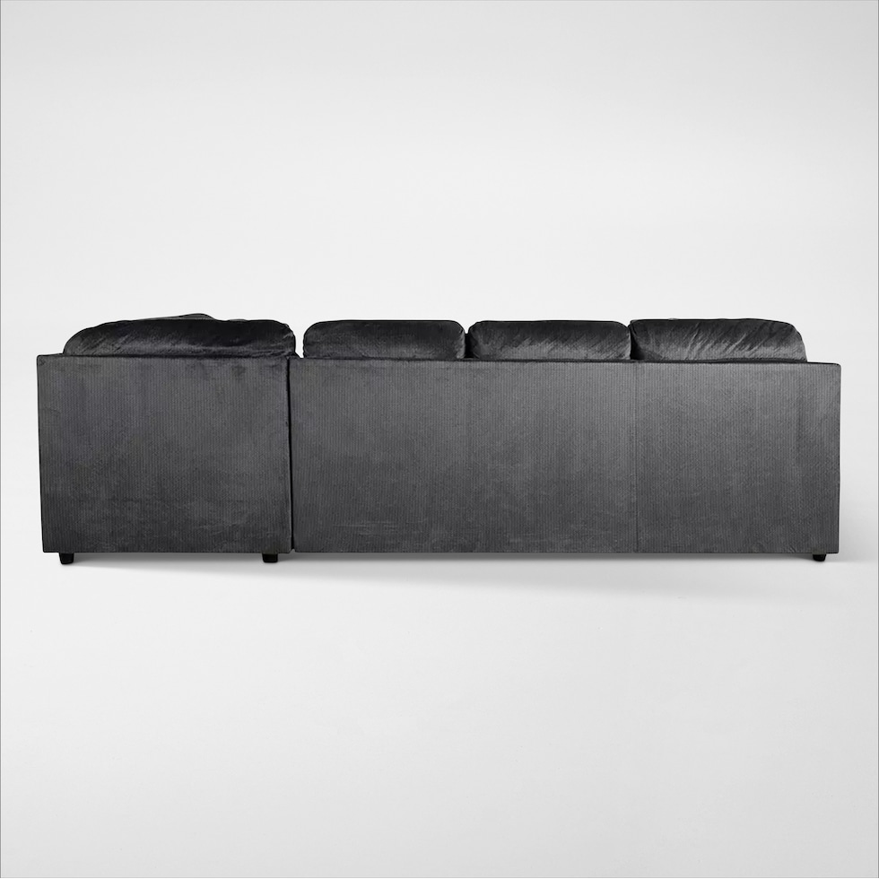 zaya gray sectional   