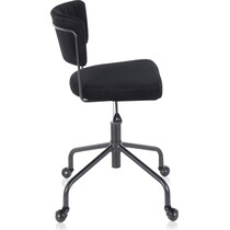 zella black office chair   