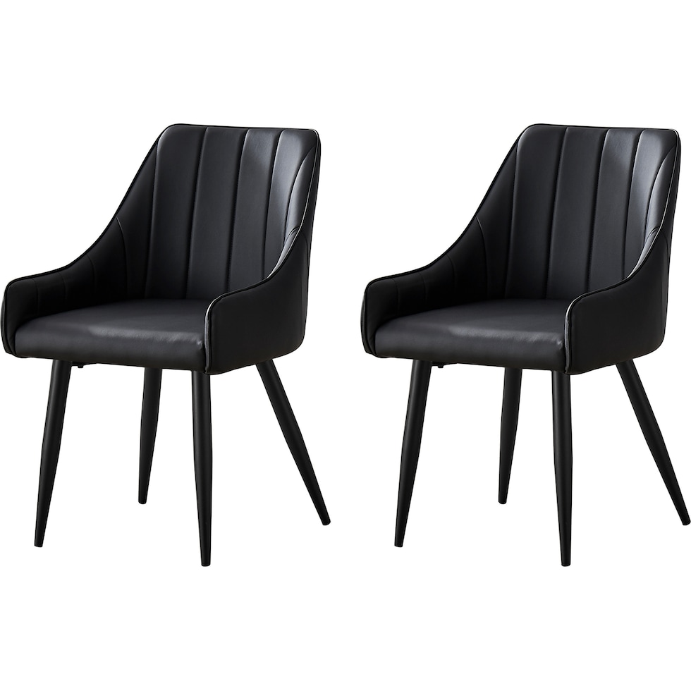 zia black chair   