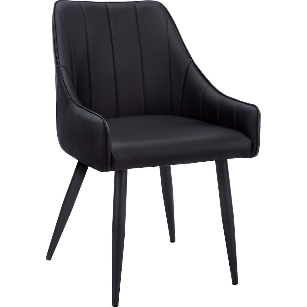 zia black chair   