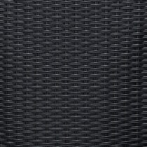 zion black outdoor chair   