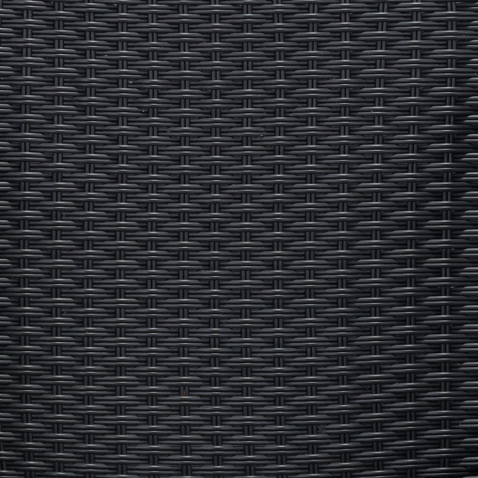zion black outdoor stool   