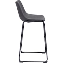 zion gray bar stool   