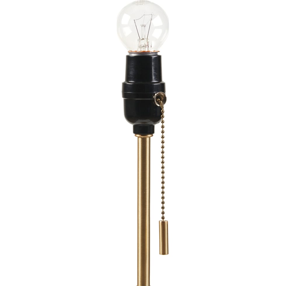 ziva gold table lamp   