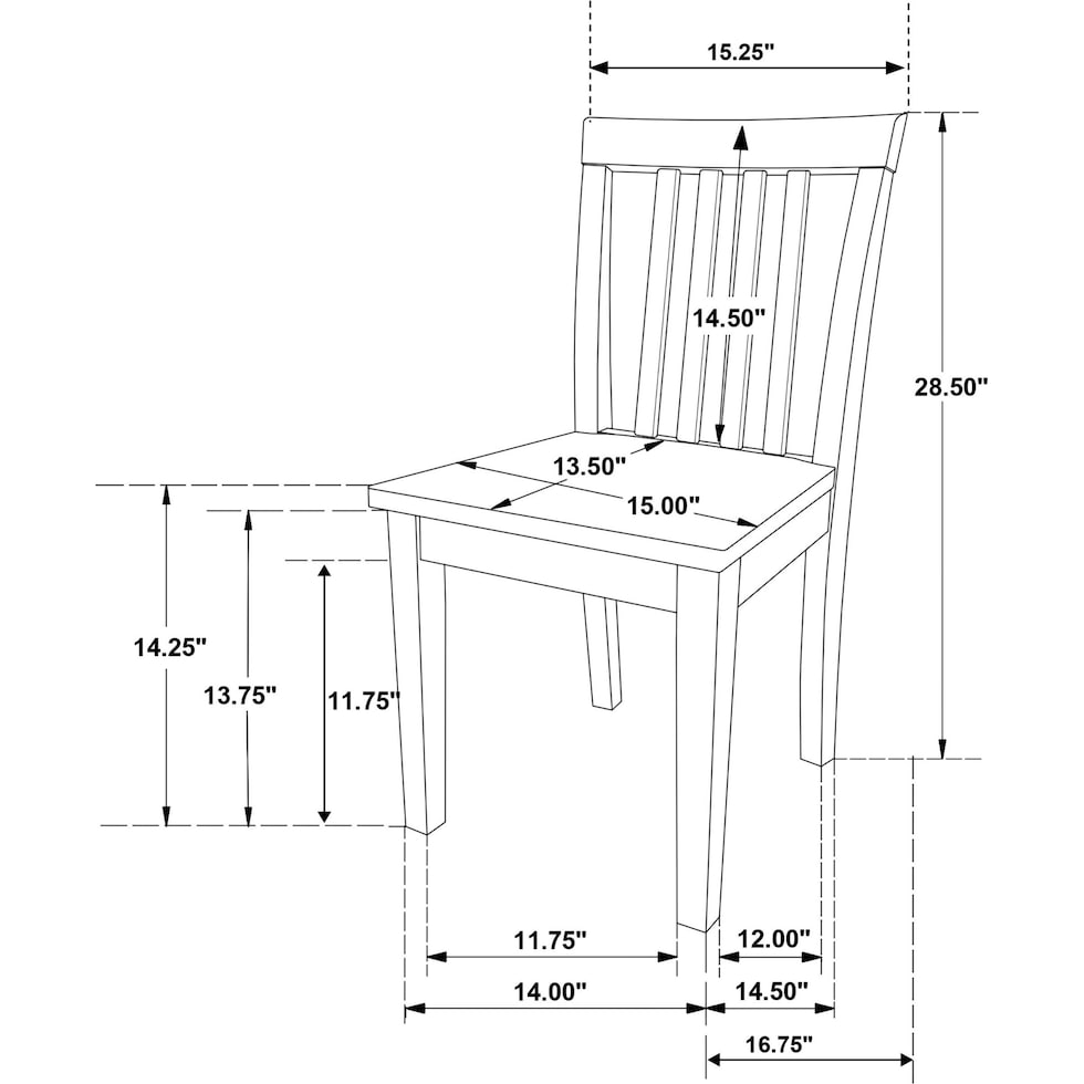 zonie multicolor  pc youth dining set   