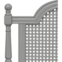 zophia gray queen bed   