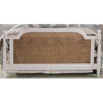 zophia white queen bed   