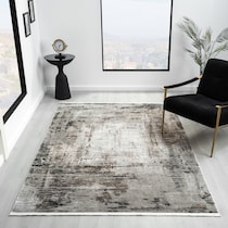 zora light brown area rug  x    