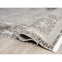 zora light brown area rug  x    