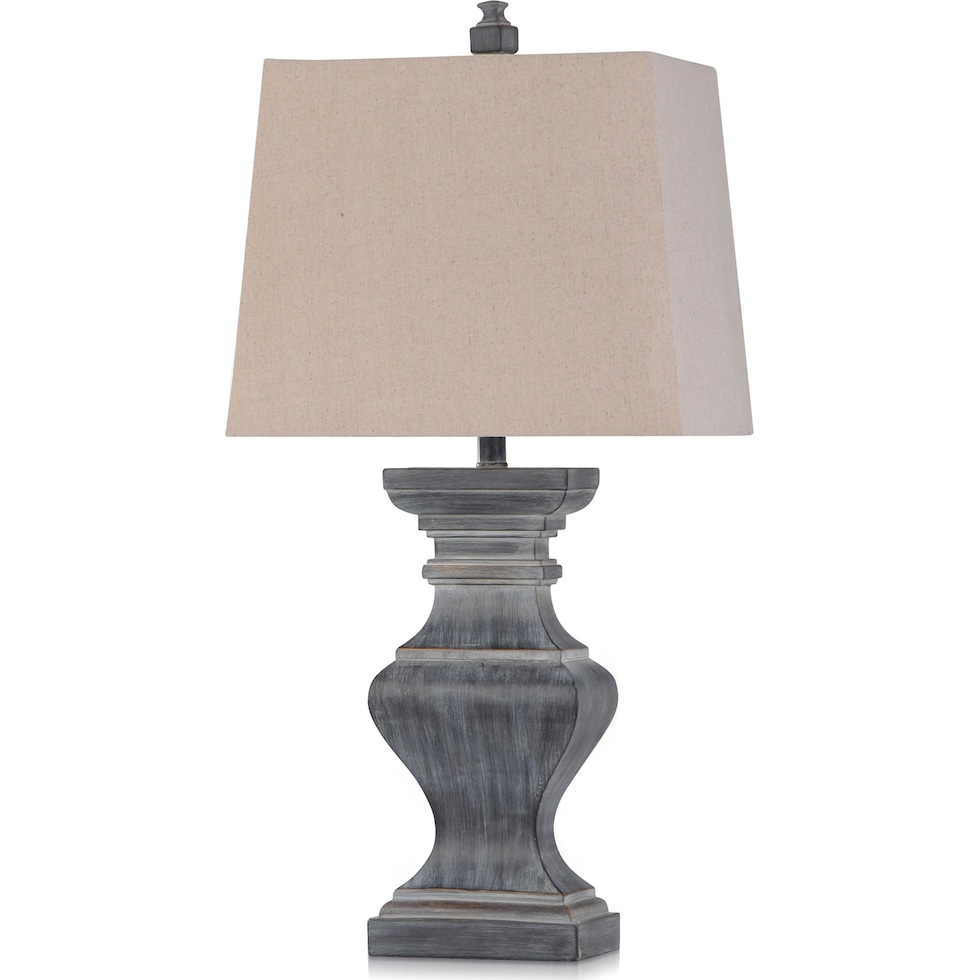 zoryana black table lamp   