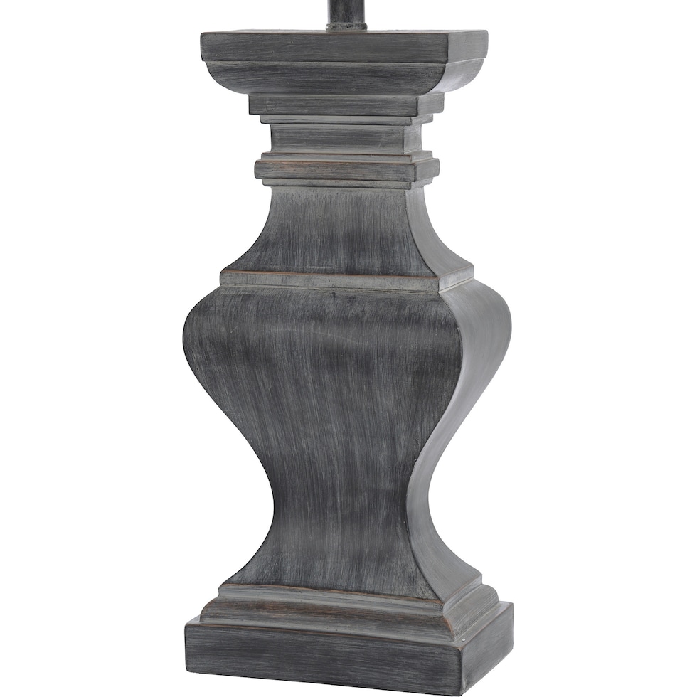 zoryana black table lamp   